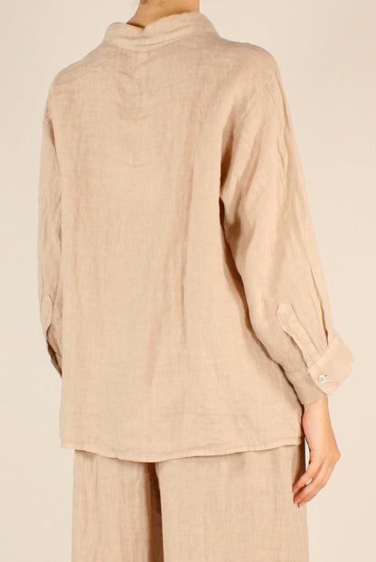 Camicia in Lino Regular Fit