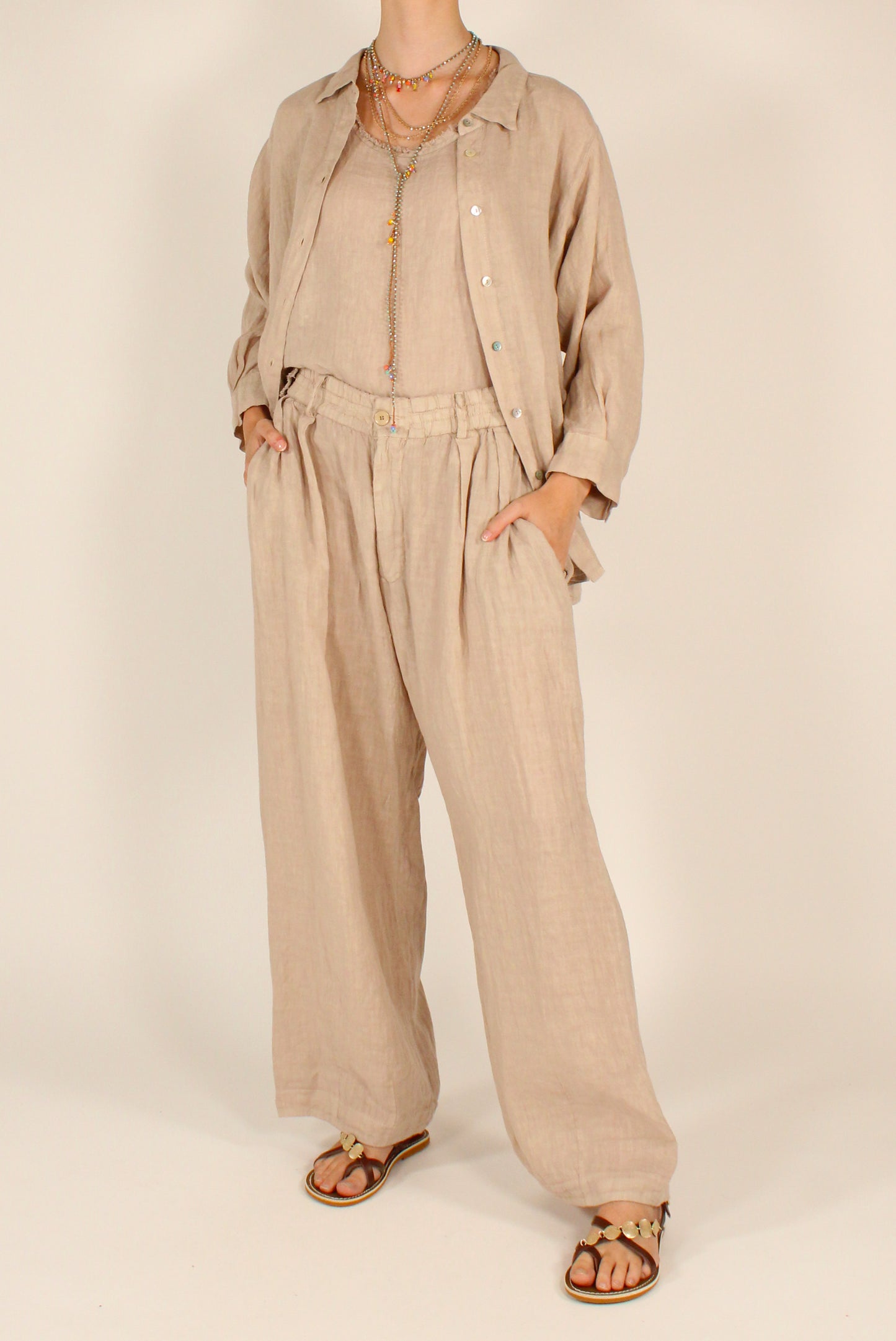 Camicia in Lino Regular Fit