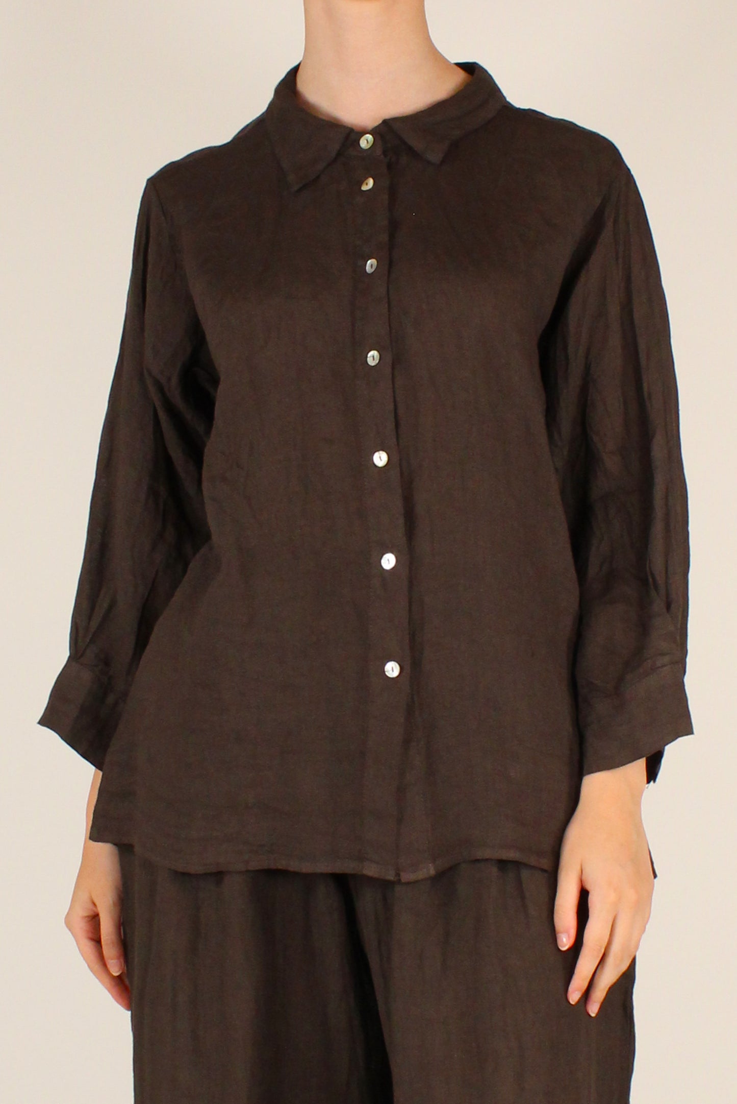 Camicia in Lino Regular Fit