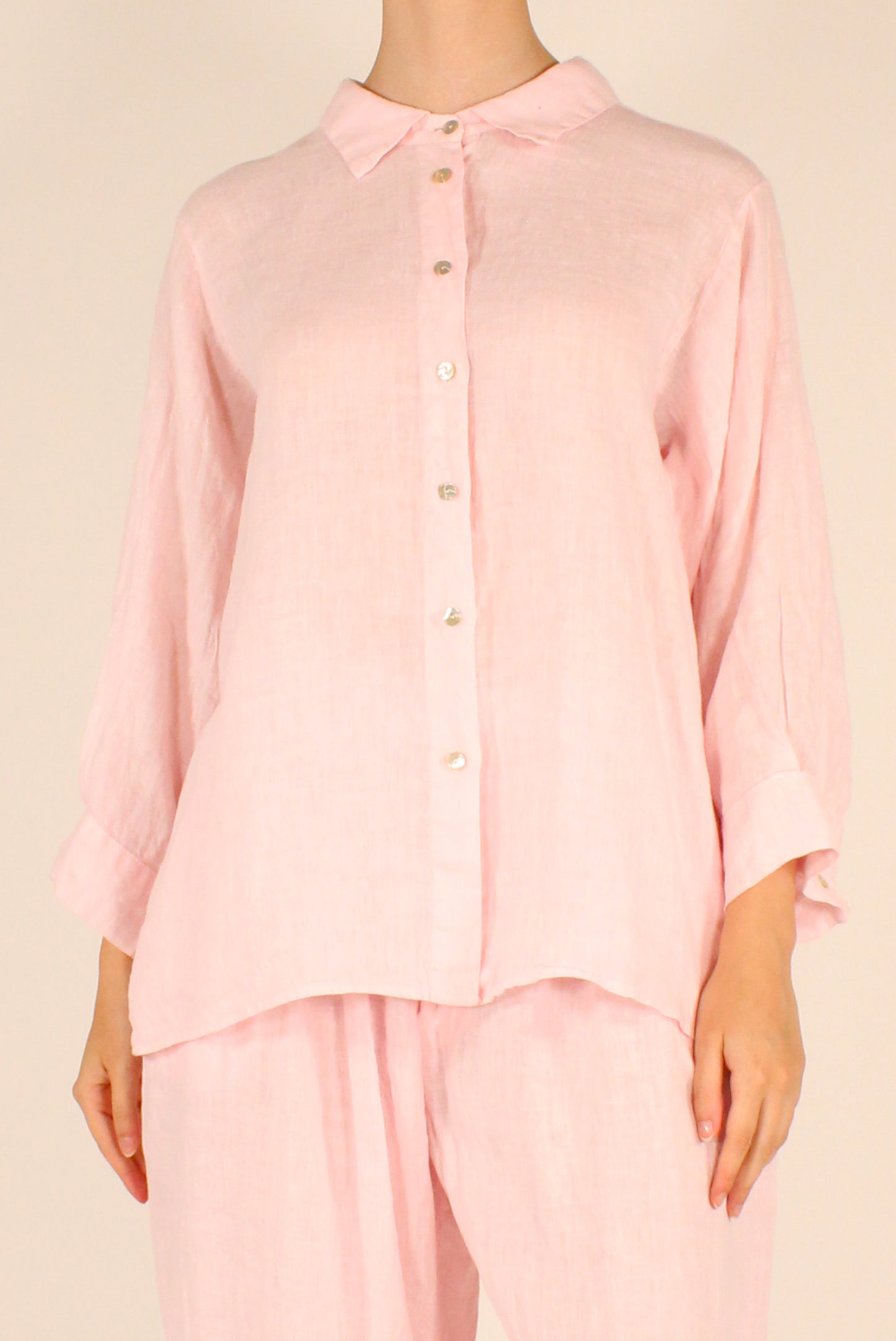 Camicia in Lino Regular Fit