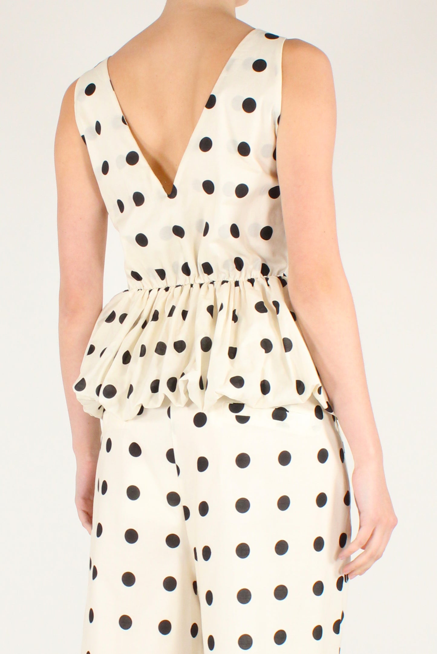 Top a Pois in Cotone