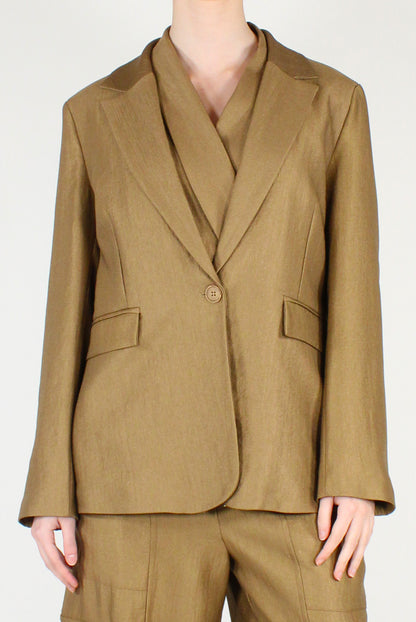 Metallic Effect Blazer