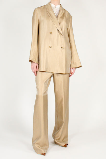 Blazer Dorato Misto Viscosa