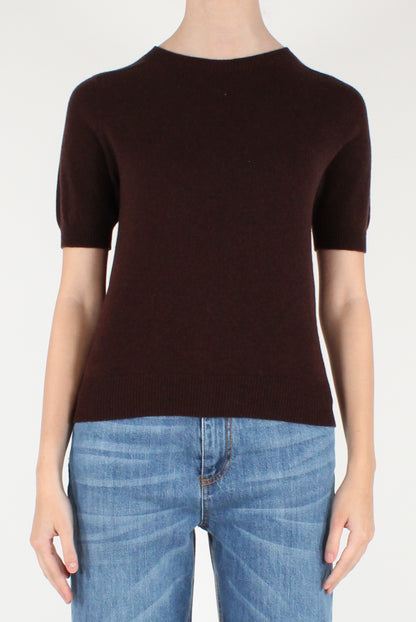 Maglia in Lana Maniche Corte