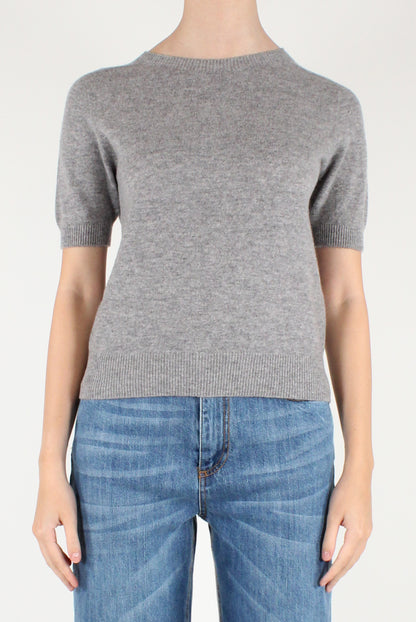 Maglia in Lana Maniche Corte