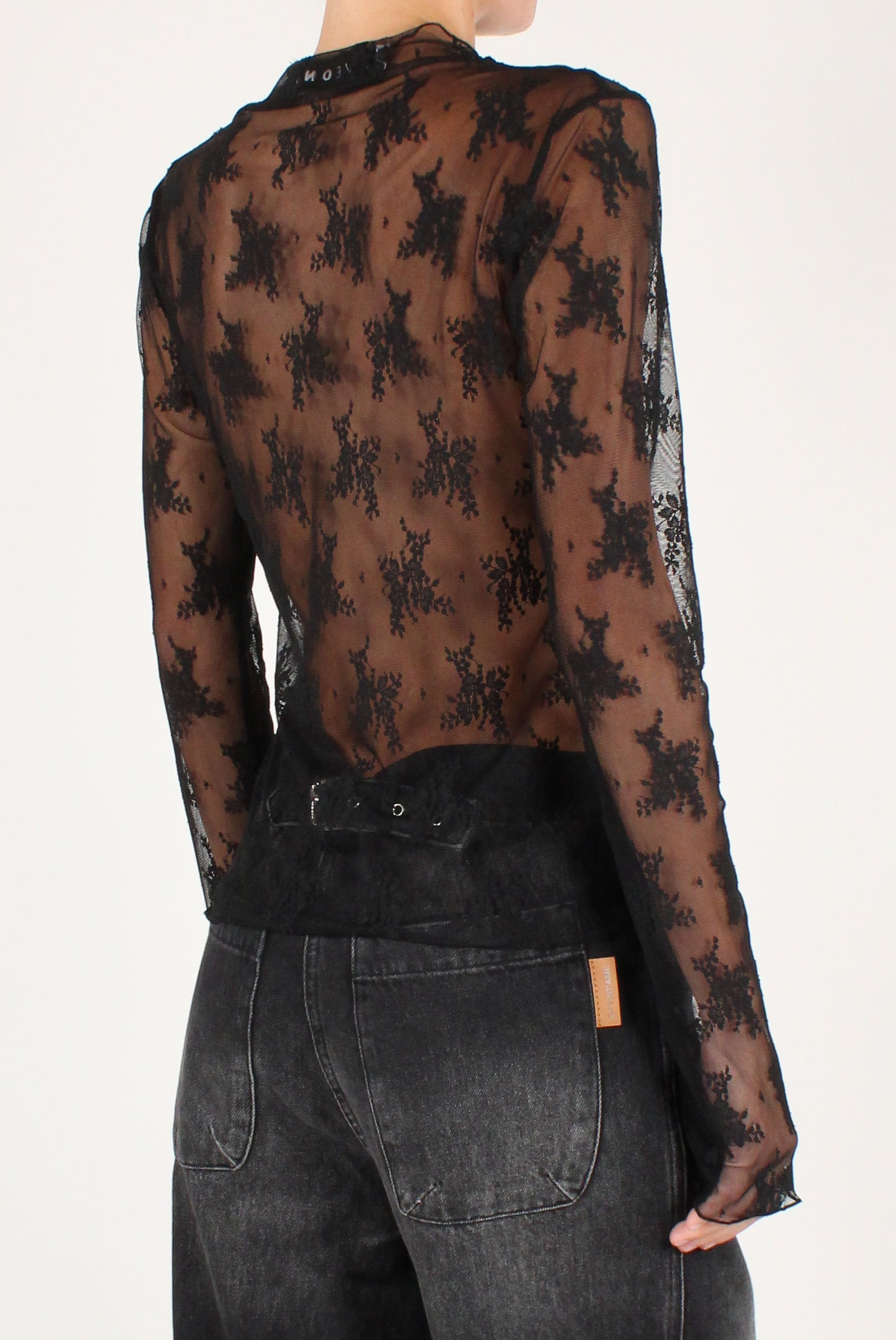 Maglia in Pizzo Floreale