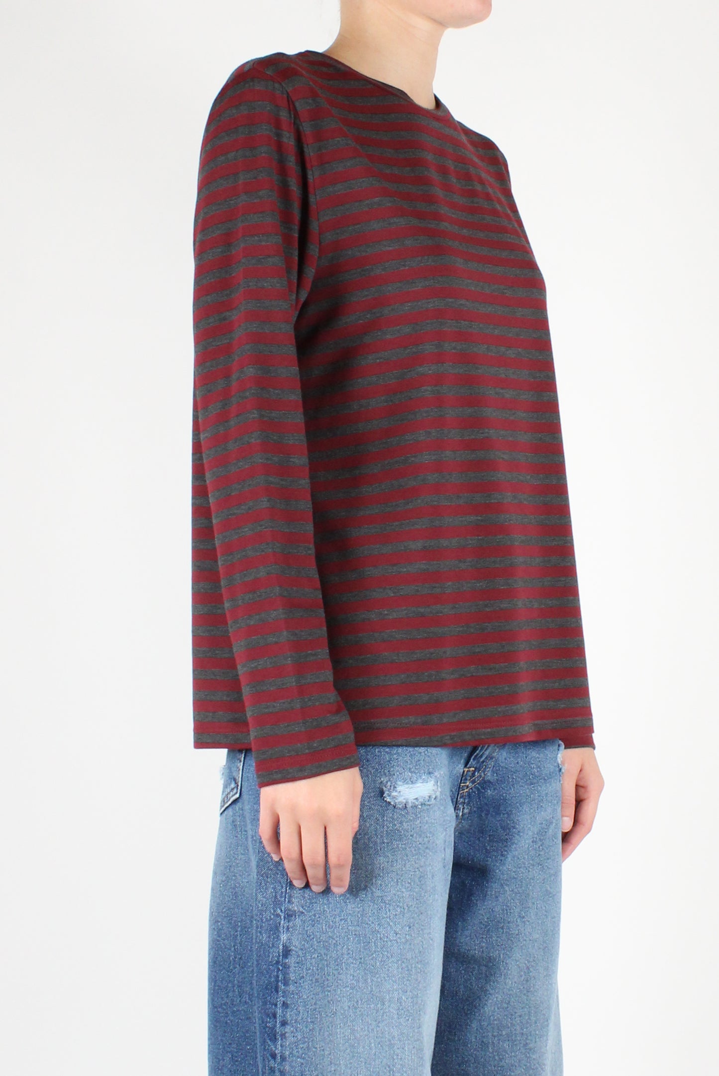 Striped Crewneck Sweater