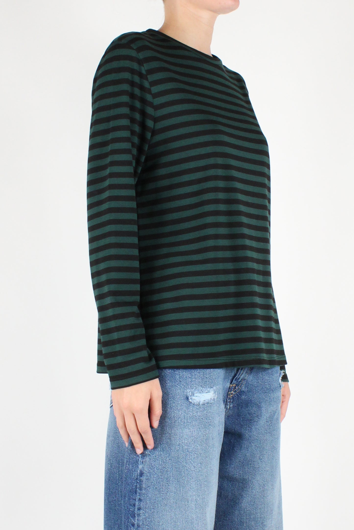 Striped Crewneck Sweater