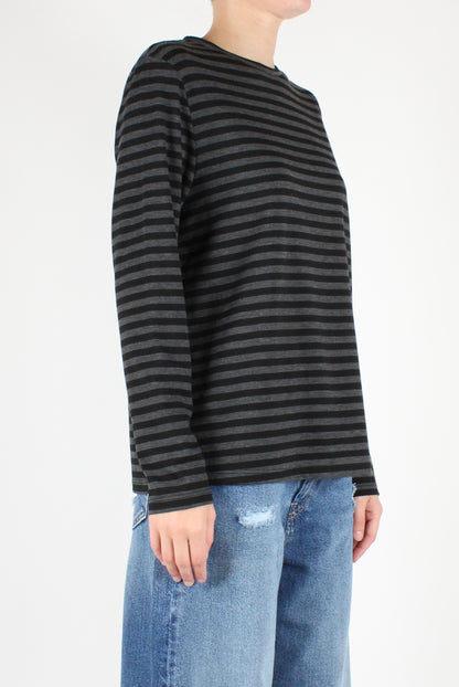 Striped Crewneck Sweater