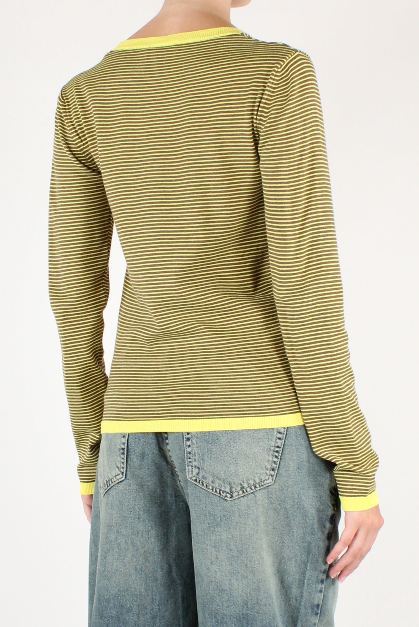 Striped Crew Neck Sweater