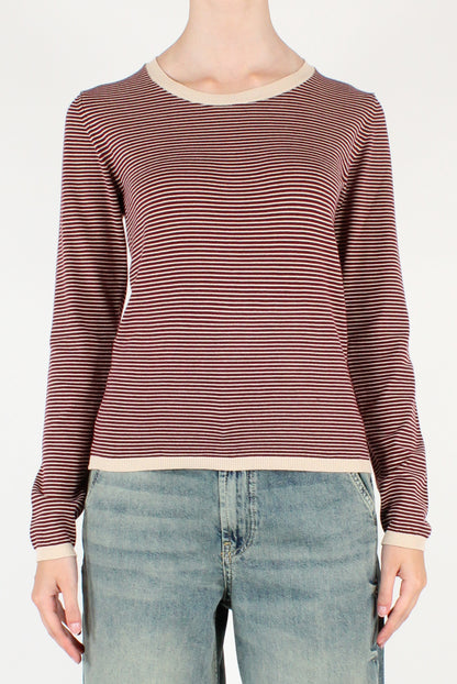 Striped Crew Neck Sweater