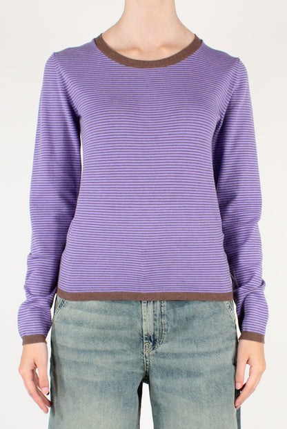 Striped Crew Neck Sweater