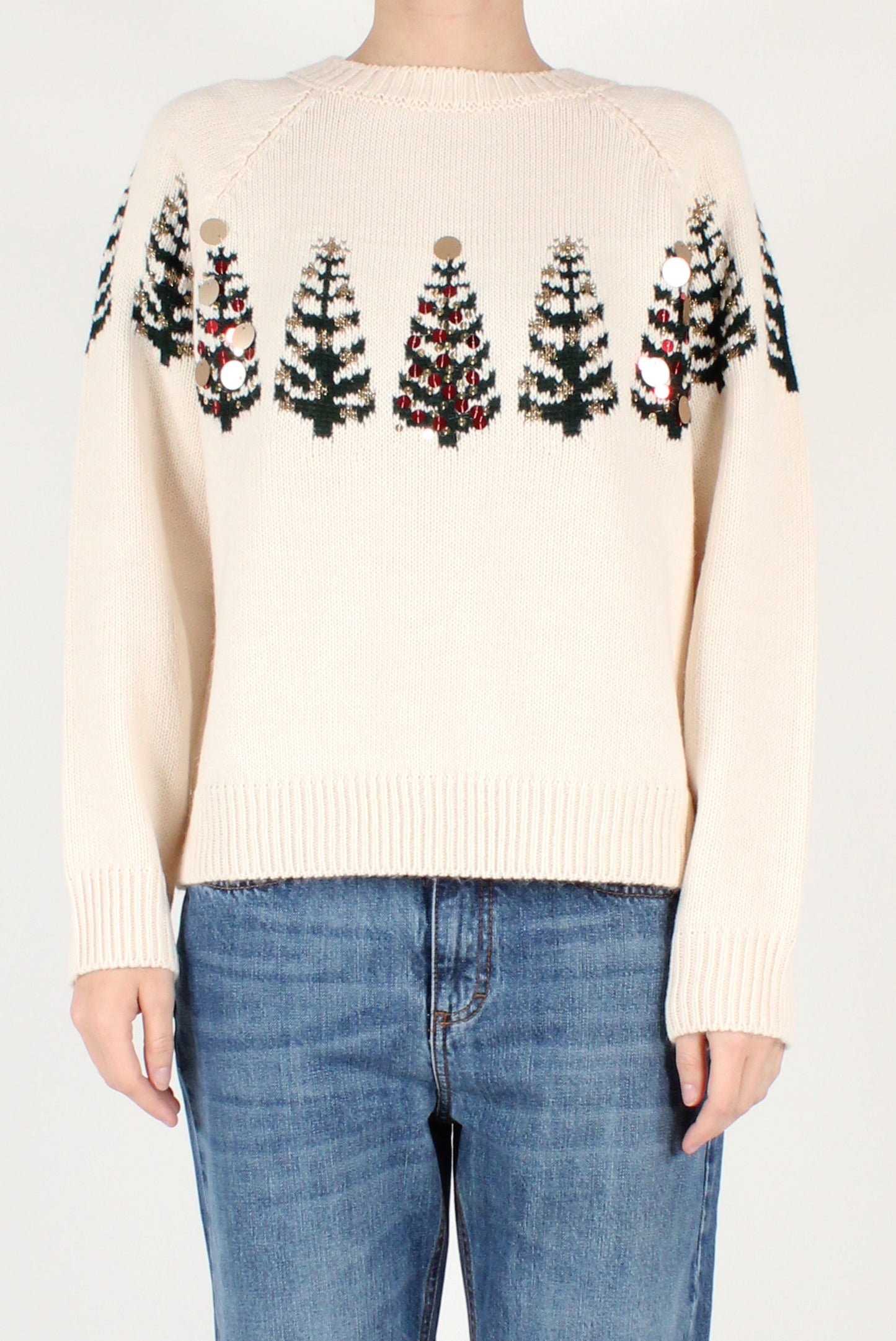 Christmas Tree Crewneck Sweater