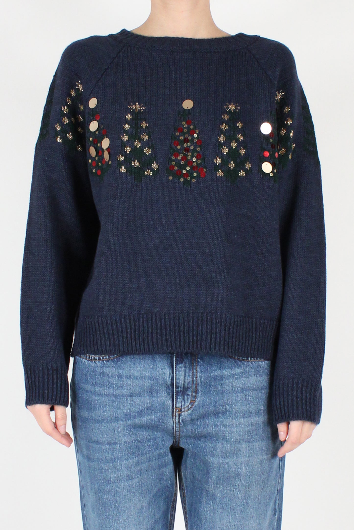 Christmas Tree Crewneck Sweater