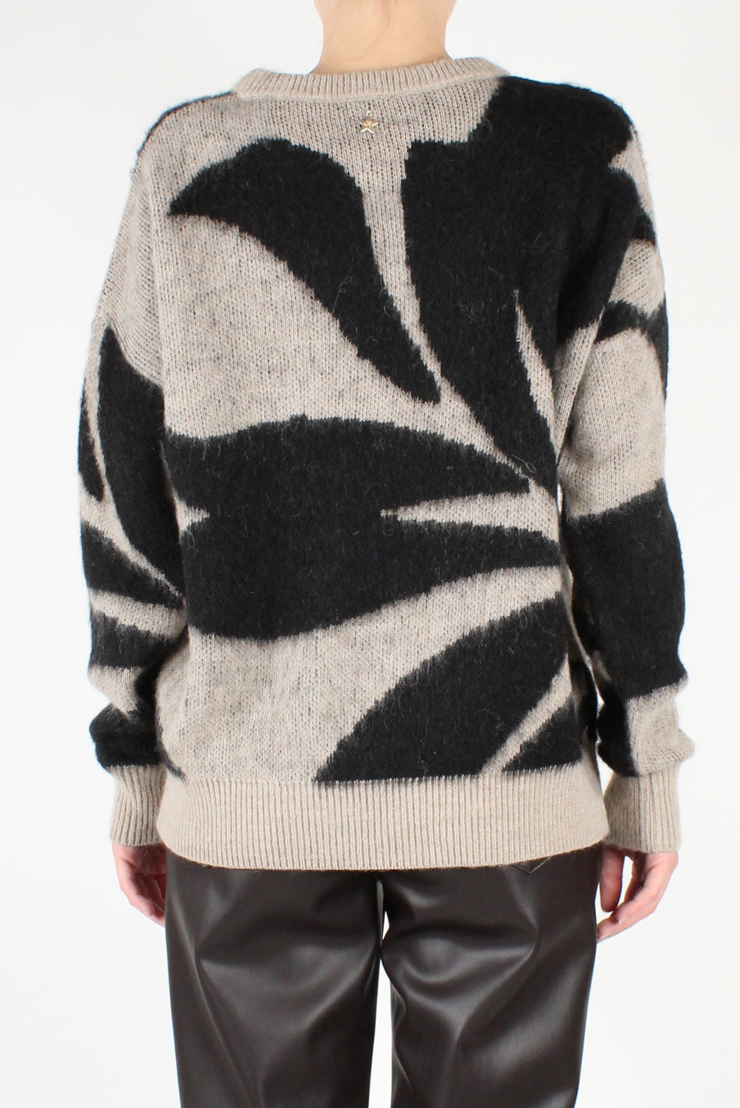 Abstract Fantasy Oversized Sweater