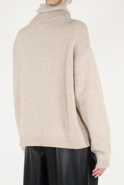 Maglione Scollo a Polo con Bottoni