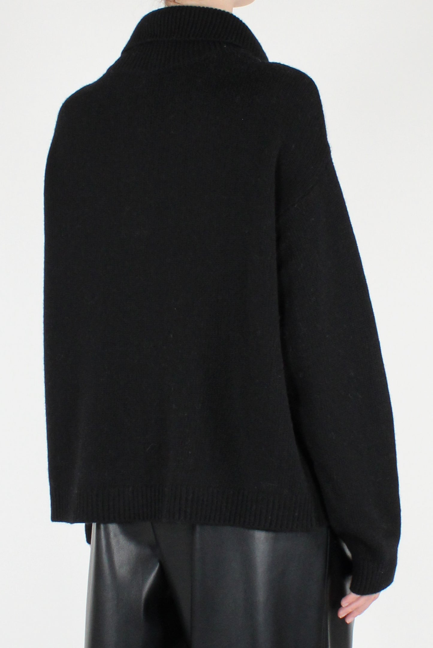 Maglione Scollo a Polo con Bottoni