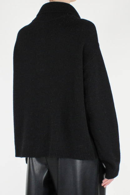 Maglione Scollo a Polo con Bottoni