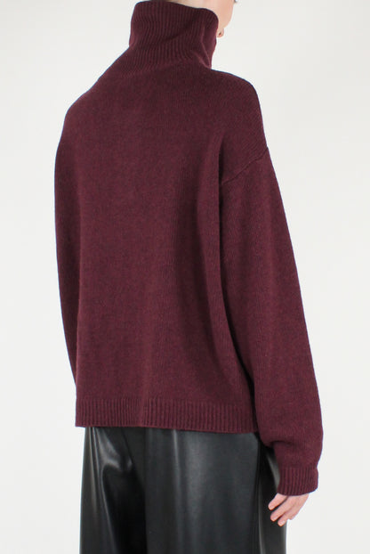 Maglione Scollo a Polo con Bottoni