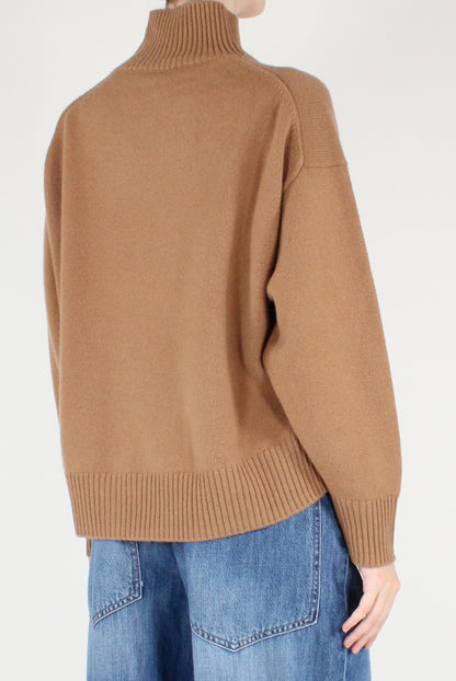 Maglione Collo Alto 100% Lana