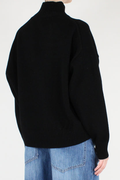 Maglione Collo Alto 100% Lana