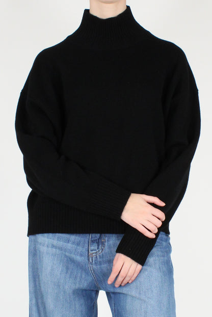 Maglione Collo Alto 100% Lana