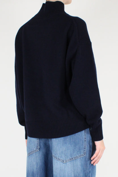 Maglione Collo Alto 100% Lana