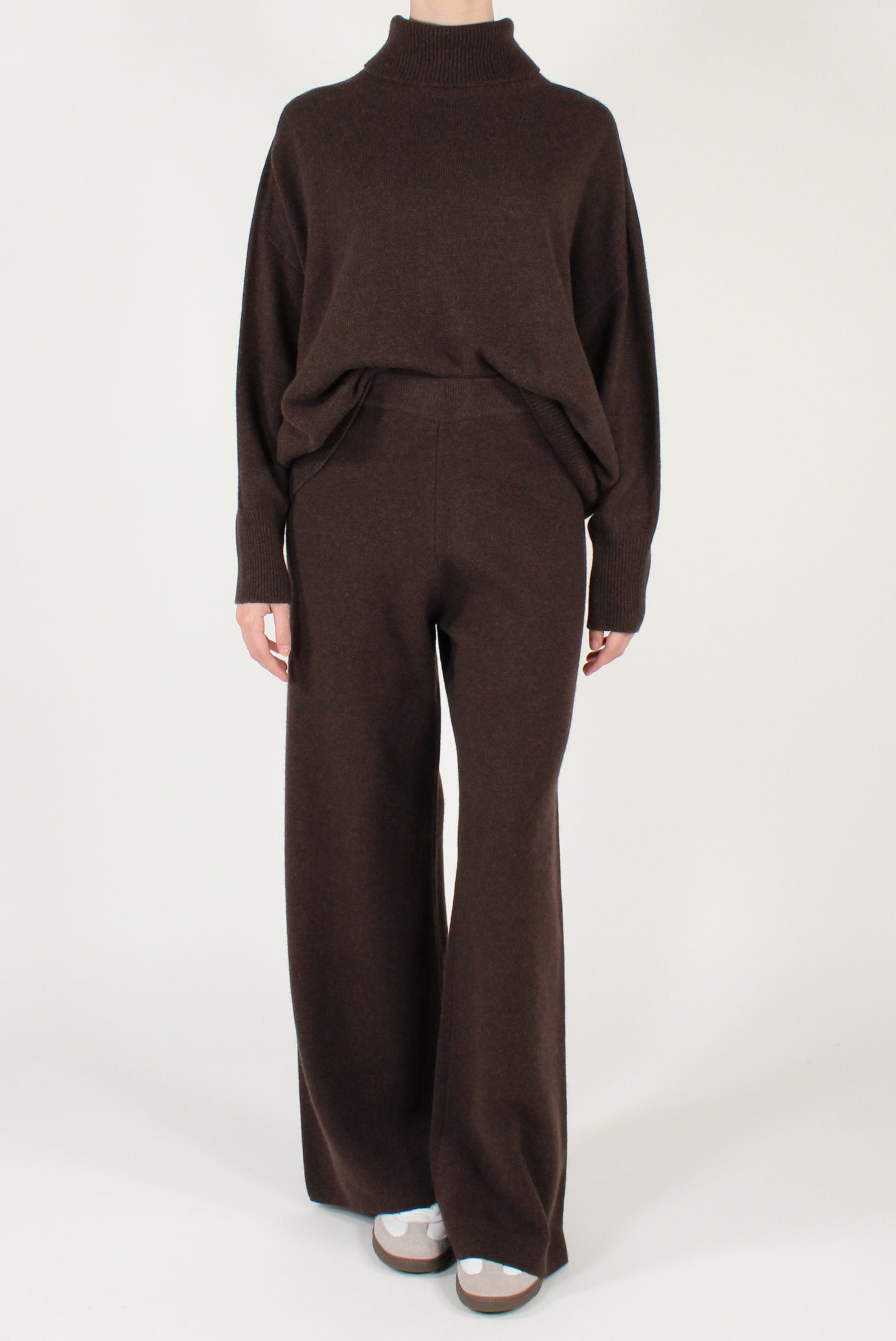 Maglione Dolcevita a Spalle Scese