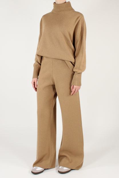 Pantaloni a Palazzo in Maglia