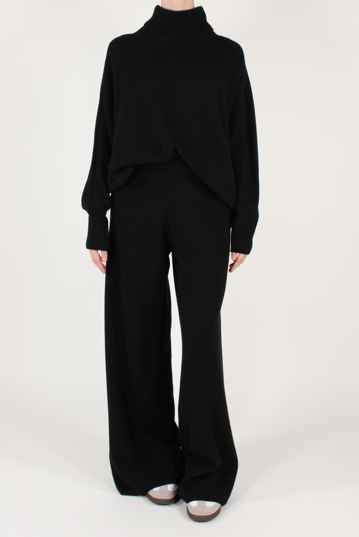 Pantaloni a Palazzo in Maglia