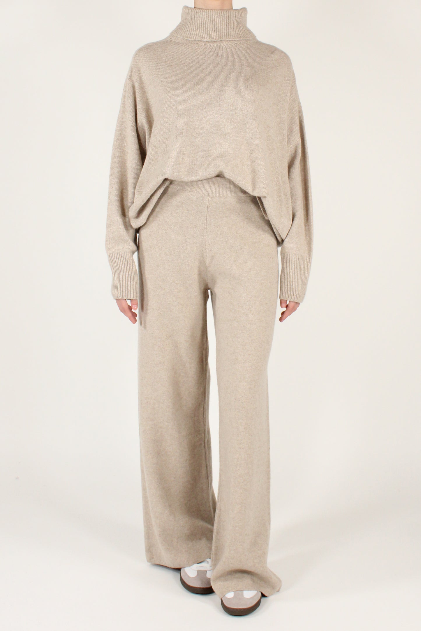 Pantaloni a Palazzo in Maglia