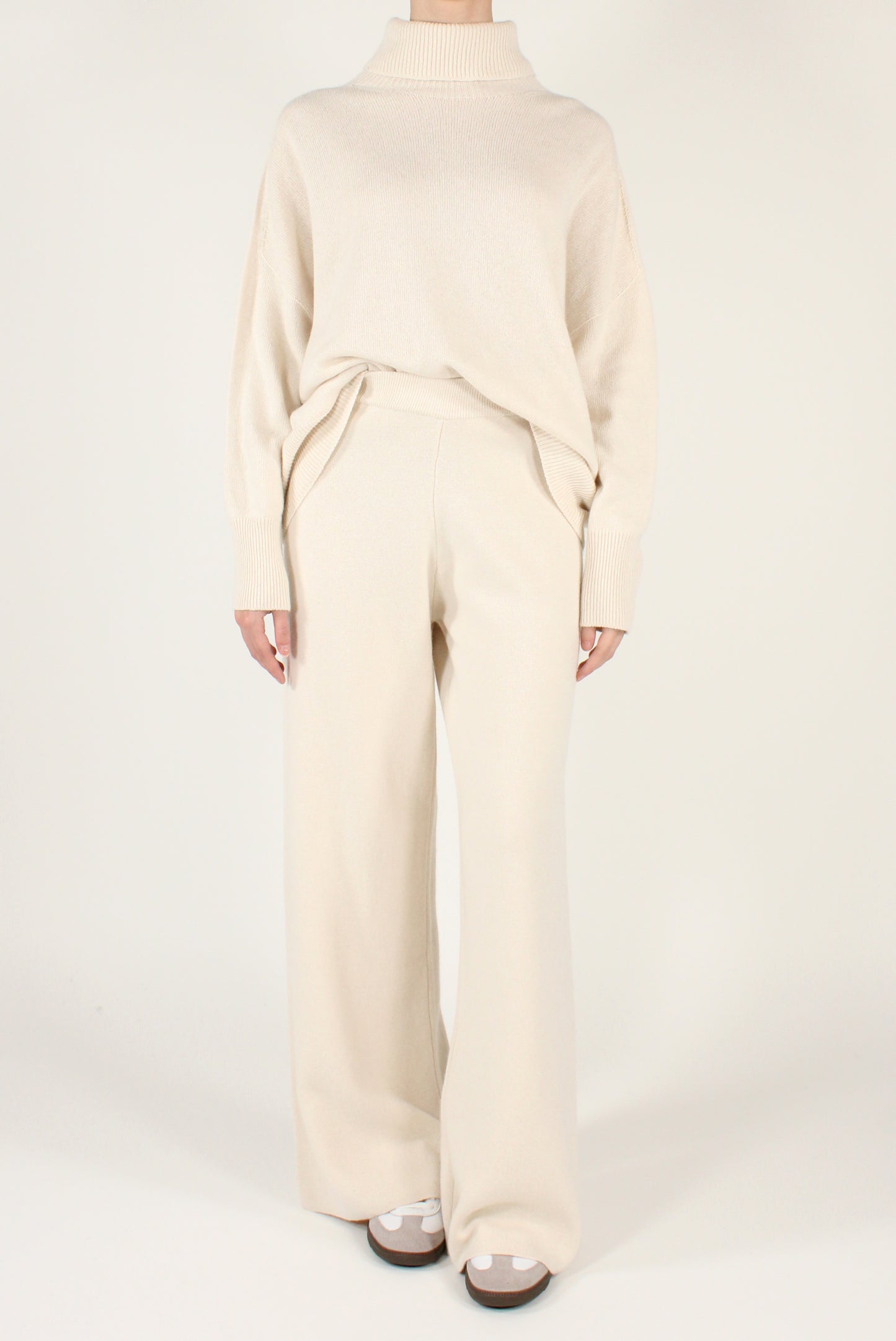 Pantaloni a Palazzo in Maglia