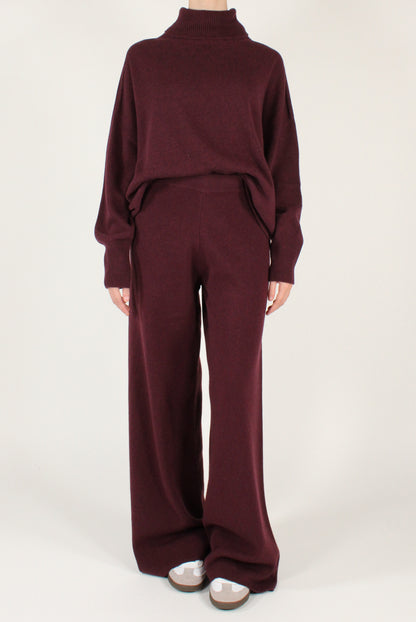 Pantaloni a Palazzo in Maglia