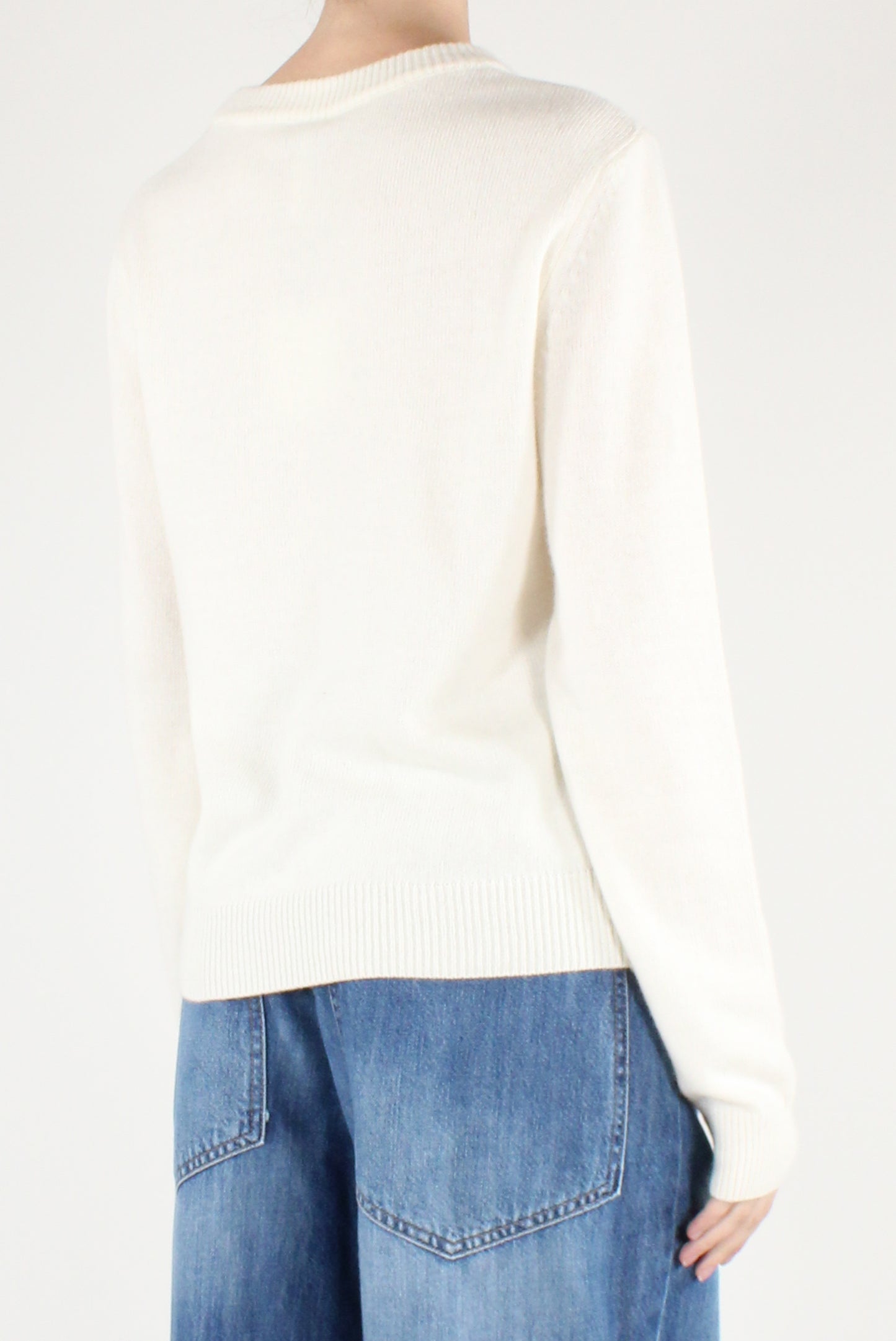 Maglione con Scritta "Fatemi Santa"