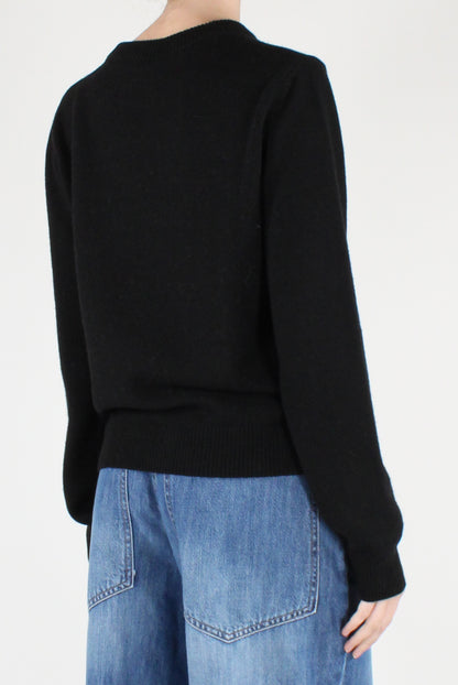 Maglione con Scritta "Fatemi Santa"