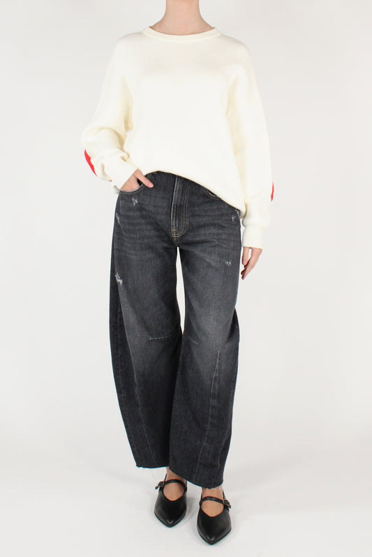 Maglione Over con Scritta "Forever"