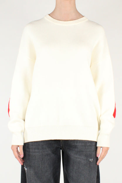 Maglione Over con Scritta "Forever"