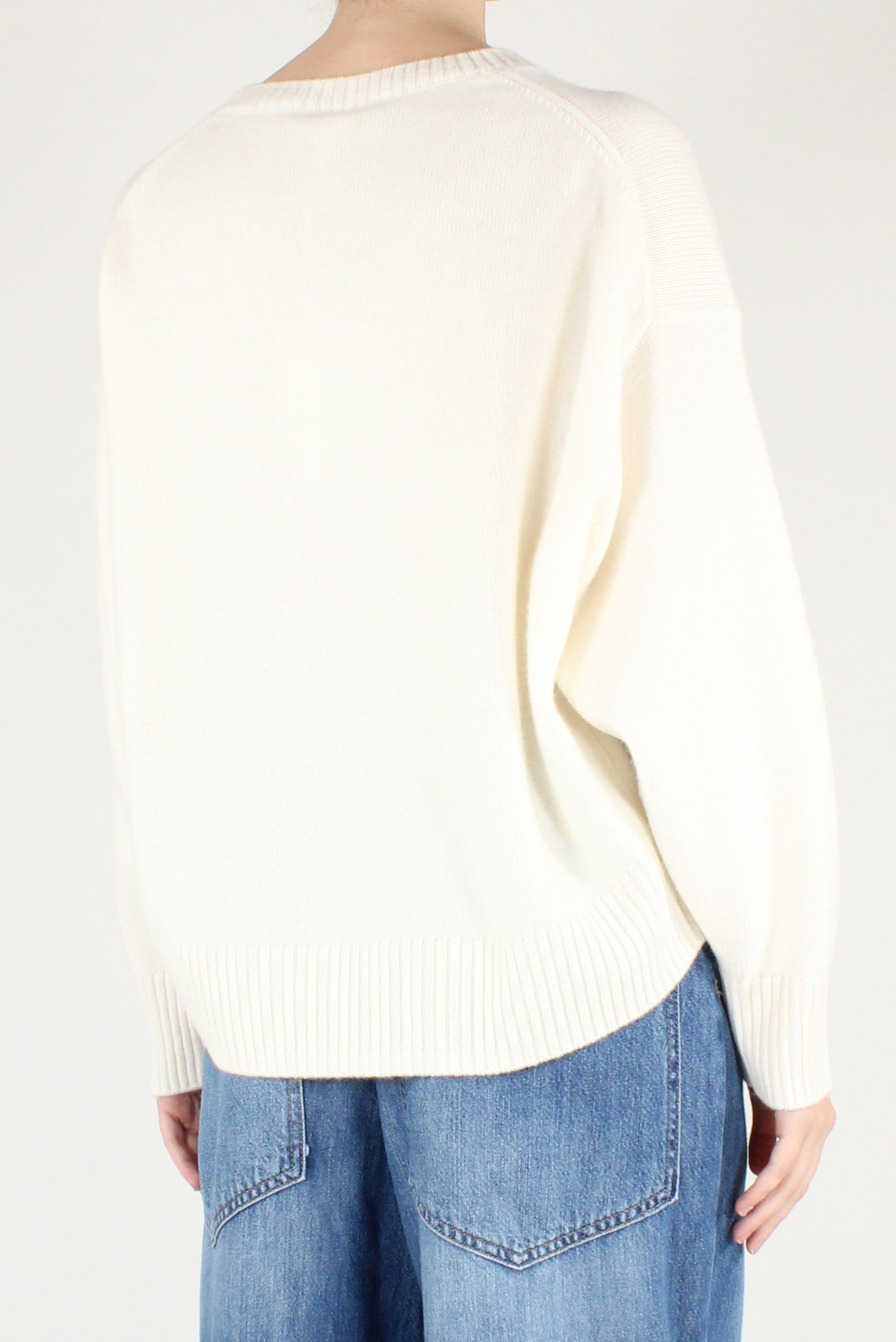 Maglione Girocollo 100% Lana