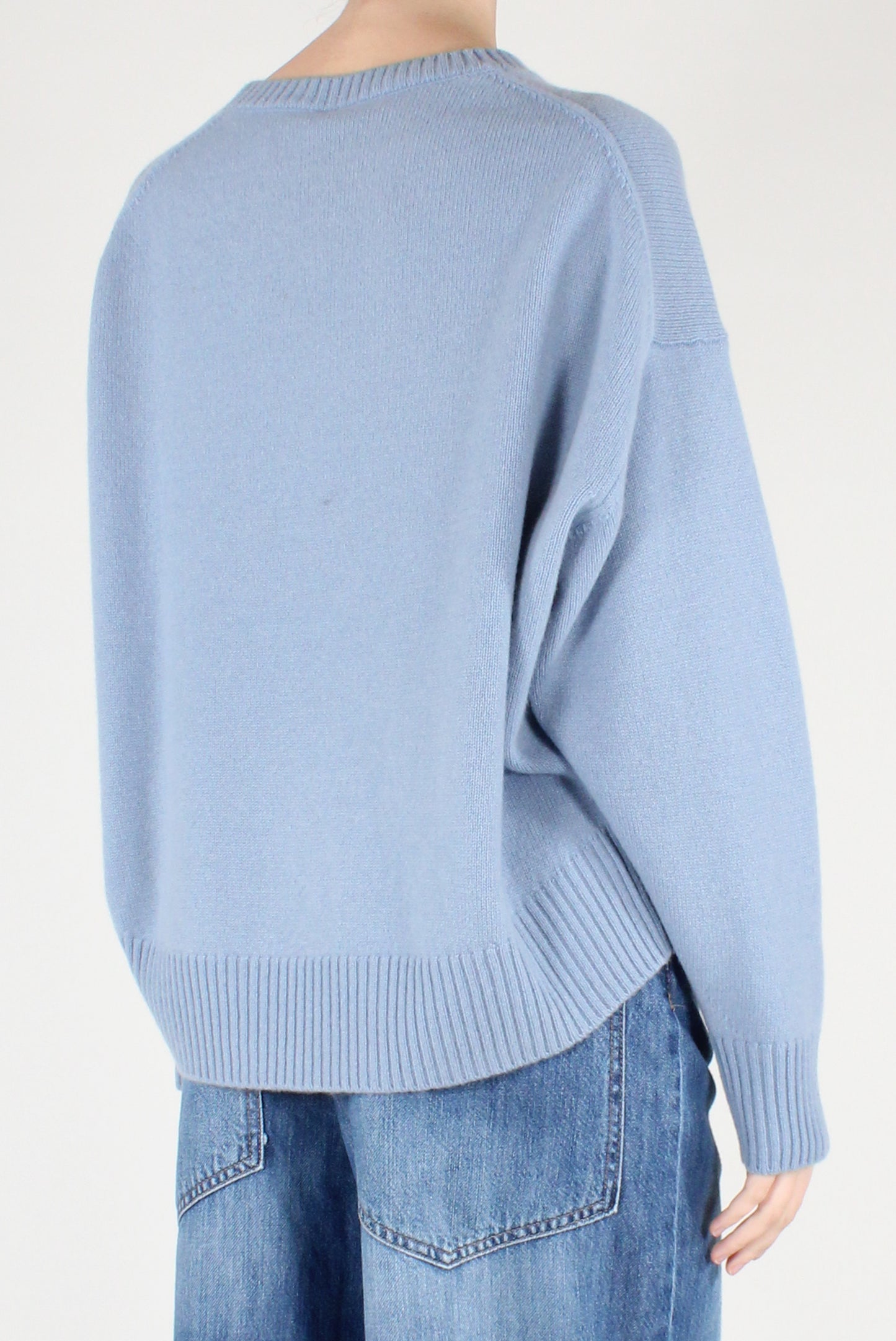 Maglione Girocollo 100% Lana