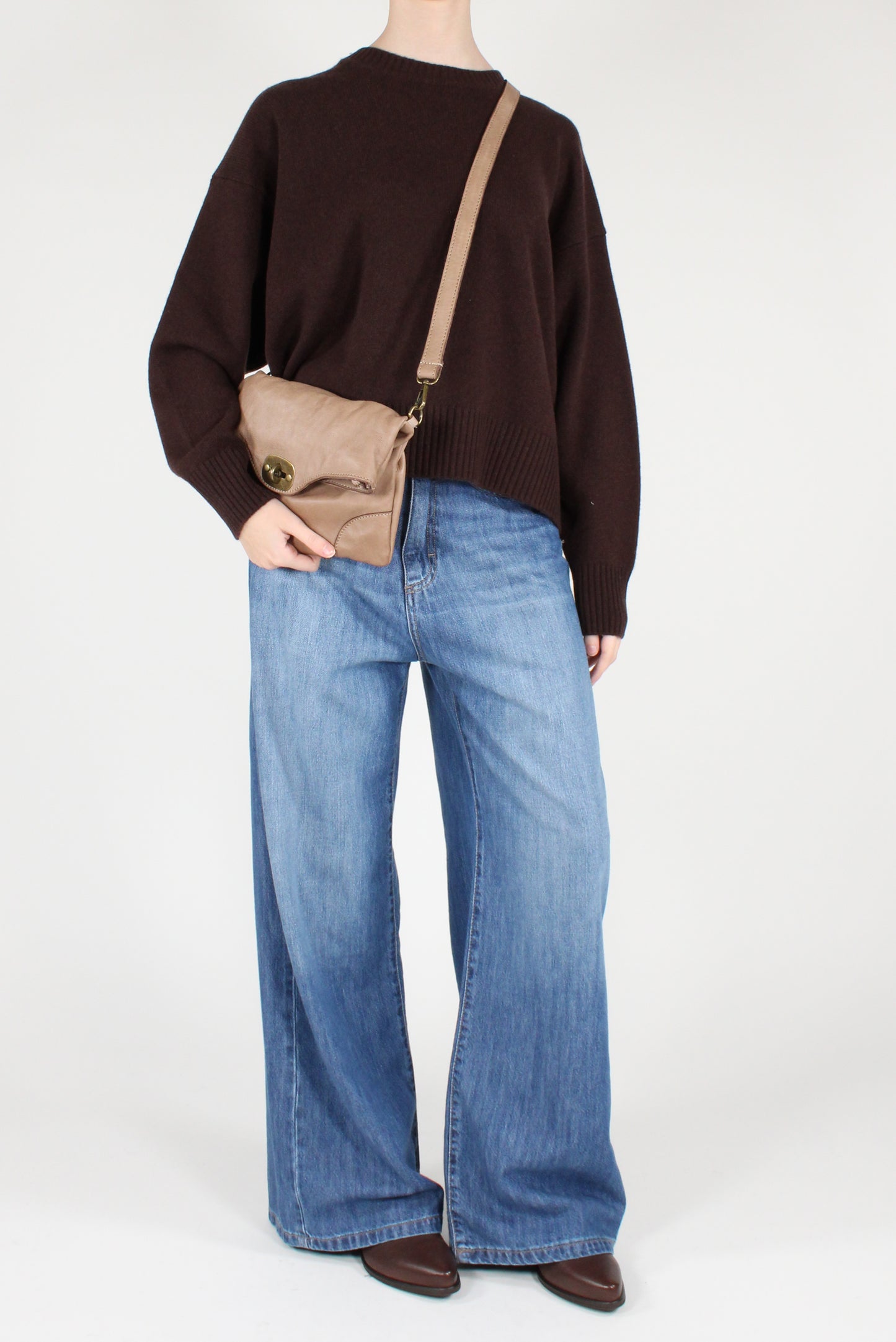 Maglione Girocollo 100% Lana