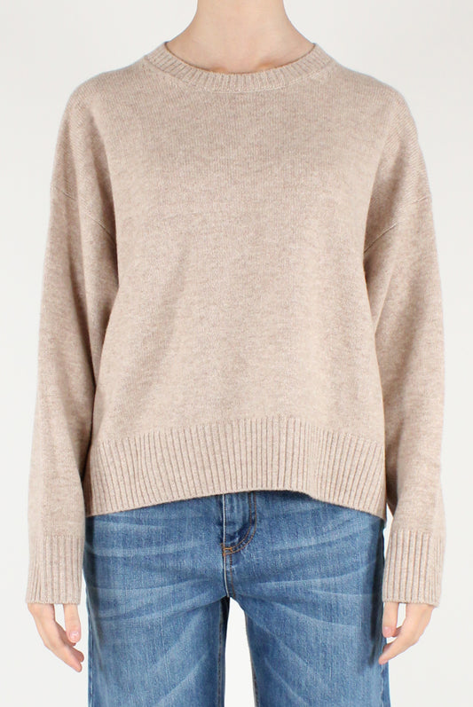 Maglione Girocollo in Pura Lana