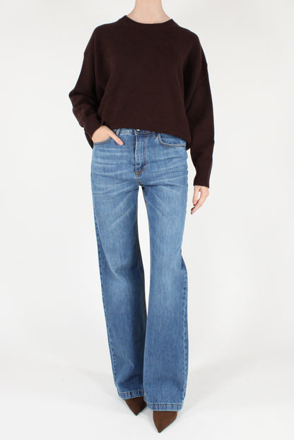Maglione Girocollo in Pura Lana
