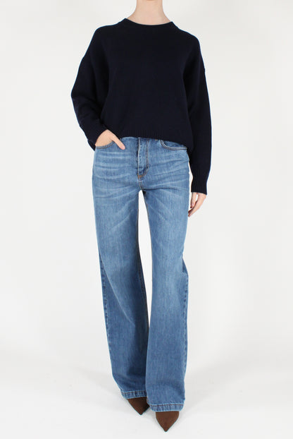 Maglione Girocollo in Pura Lana