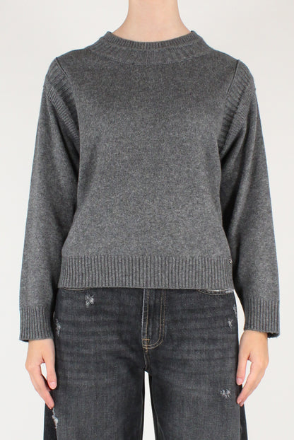 Maglione in Misto Lana Doppia Costina