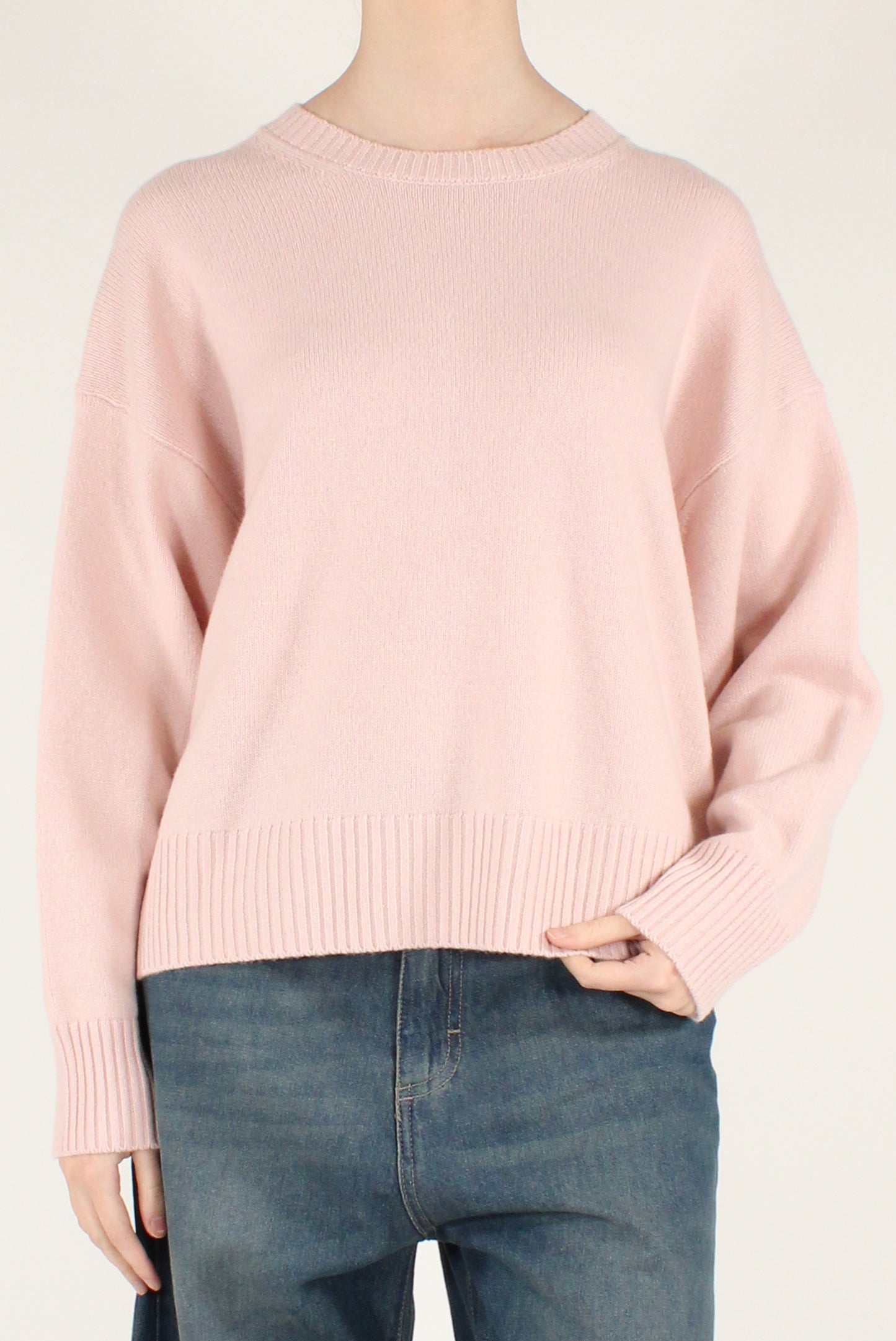 Maglione Girocollo in Pura Lana