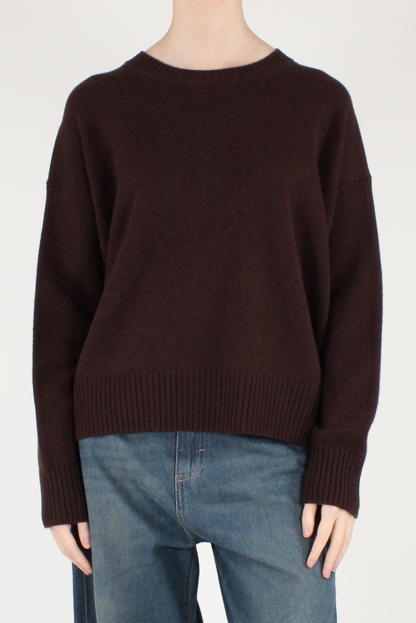 Maglione Girocollo in Pura Lana