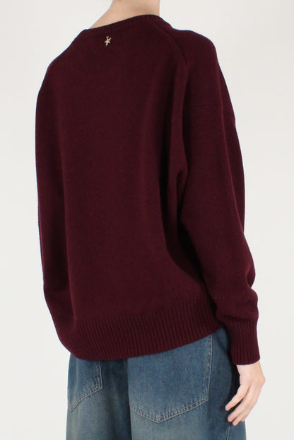 Maglione Girocollo in Pura Lana