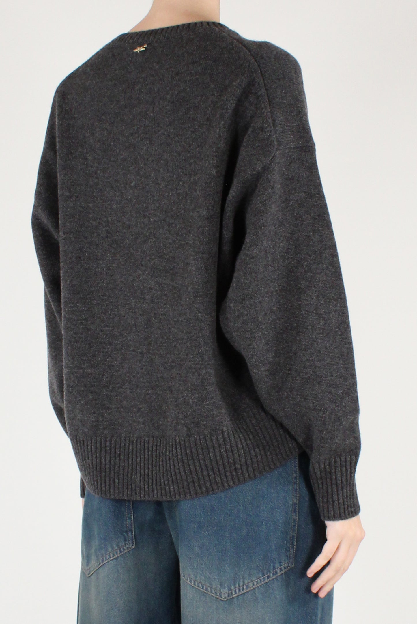 Maglione Girocollo in Pura Lana