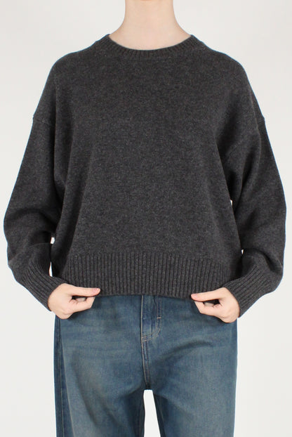 Maglione Girocollo in Pura Lana