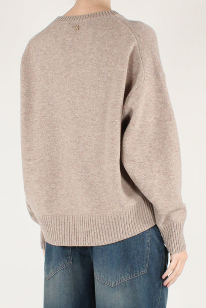 Maglione Girocollo in Pura Lana